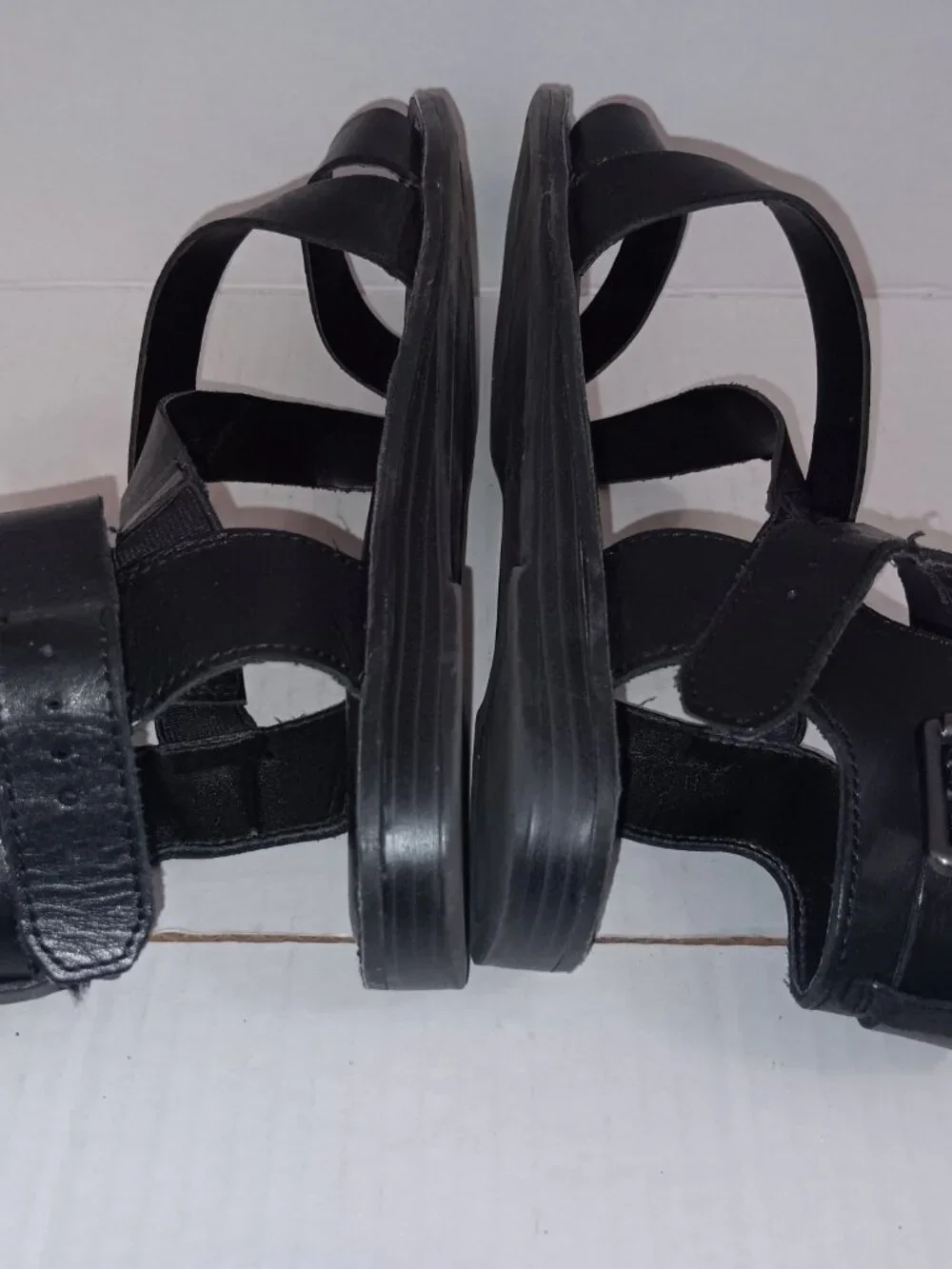 FRANCO SARTO ANKLE STRAP LEATHER UPPER GWENYTH GALIATOR SANDALS - Picture 3 of 10